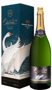 [kuva: Bernard-Massard Kuulea Cuvée Suomi 100 Vuotta Extra Dry(&copy; Alko)]