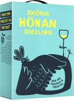 [kuva: Sköna Hönan Riesling hanapakkaus]
