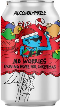 [kuva: Lervig No Worries: Driving Home for Christmas tölkki(&copy; Alko)]