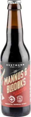 [kuva: Austmann Mannus & Blodøks Imperial Stout(&copy; Alko)]