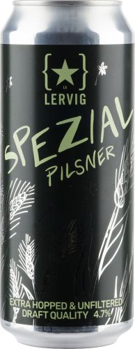 [kuva: Lervig Spezial Pilsner tölkki(&copy; Alko)]