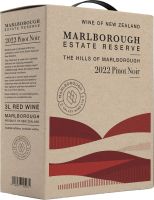 [kuva: Marlborough Estate Reserve Pinot Noir 2023 hanapakkaus]