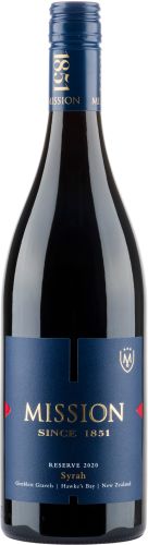 [kuva: Mission Gimblett Gravels Reserve Syrah 2020(&copy; Alko)]