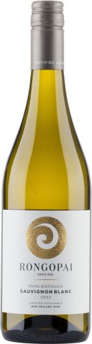 [kuva: Rongopai Sauvignon Blanc 2025(&copy; Alko)]