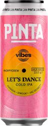 [kuva: Pinta Vibes Let's Dance Cold IPA tölkki]