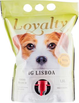 [kuva: Loyalty Branco Portugal viinipussi(&copy; Alko)]
