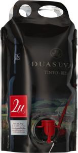 [kuva: 2U Duas Uvas Red 2023 viinipussi(&copy; Alko)]