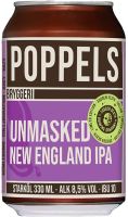 [kuva: Poppels Unmasked New England IPA tölkki]