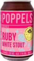 [kuva: Poppels Ruby White Stout tölkki]