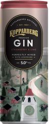 [kuva: Kopparberg Premium Gin Strawberry & Lime tölkki]