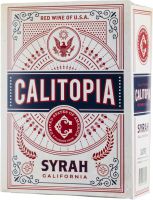 [kuva: Calitopia California Syrah 2023 hanapakkaus]