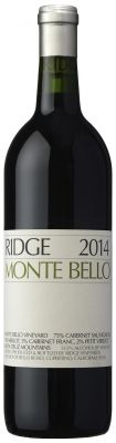 [kuva: Ridge Monte Bello 2014(&copy; Alko)]
