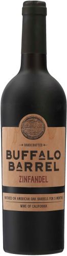 [kuva: Buffalo Barrel Bourbon Barrel Aged Zinfandel 2023(&copy; Alko)]
