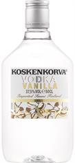 [kuva: Koskenkorva Vodka Vanilla  muovipullo(&copy; Alko)]