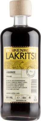 [kuva: Koskenkorva Lakritsi(© Alko)]