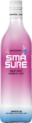 [kuva: Små Sure Bubble Fizz muovipullo(&copy; Alko)]
