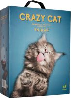 [kuva: Crazy Cat Shiraz hanapakkaus]