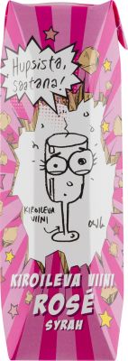 [kuva: Kiroileva Viini Syrah Rosé 2023 kartonkitölkki(&copy; Alko)]