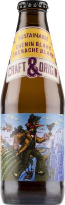 [kuva: Craft & Origin Chenin Blanc Grenache Blanc 2018(© Alko)]