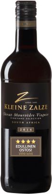 [kuva: Kleine Zalze Vineyard Selection Shiraz Mourvèdre Viogni 2017(&copy; Alko)]